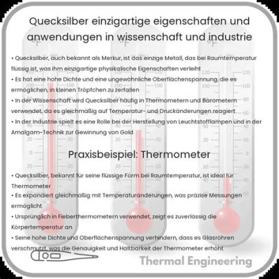 Quecksilber - Eigenschaften und Anwendungen dieses vielseitigen Elements in der Industrie!